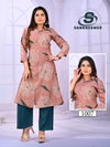 Dairy Don Vol 1 By Sankheswer Viscose Barline Printed Top With Bottom Wholesalers In Delhi